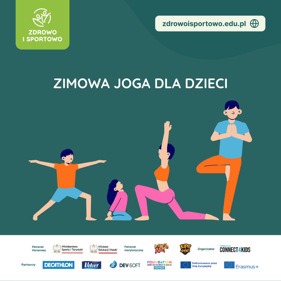 Zimowa joga dla dzieci - Program edukacyjny Zdrowo i Sportowo